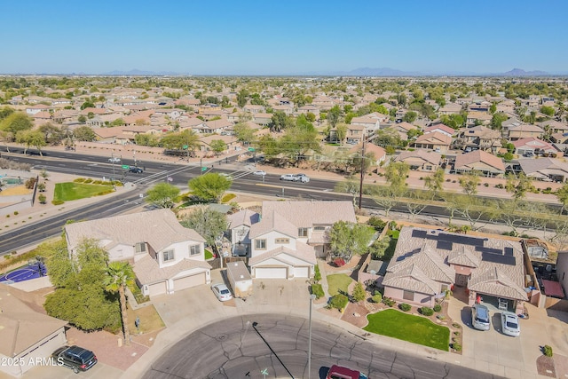 birds eye view of property featuring a residential view