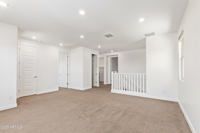 1081 E Armstrong Way, Chandler, AZ 85286 - carpeted spare room with recessed lighting and baseboards