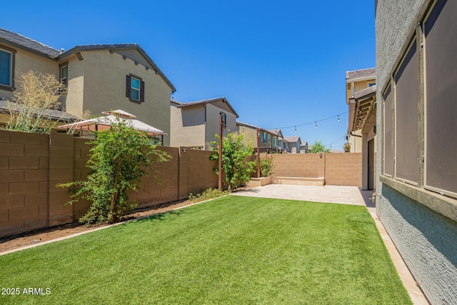 1081 E Armstrong Way, Chandler, AZ 85286 - view of yard featuring a patio area