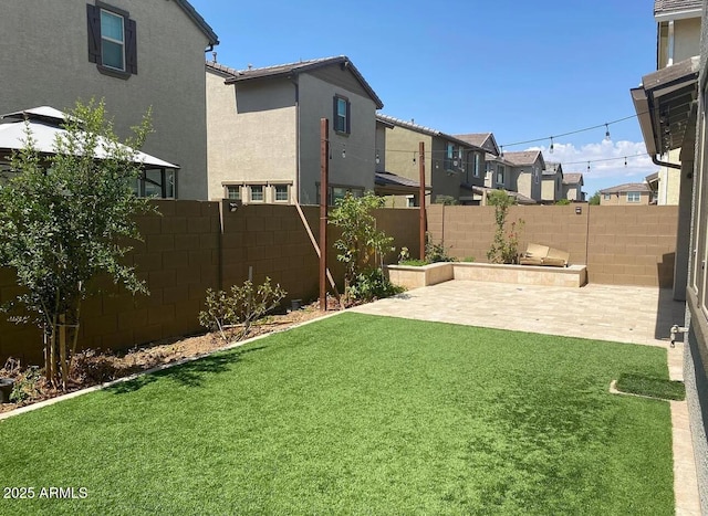1081 E Armstrong Way, Chandler, AZ 85286 - view of yard featuring a patio area and a residential view