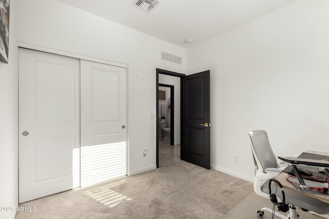 40467 W Jenna Ln, Maricopa, AZ 85138 - carpeted home office with baseboards and visible vents