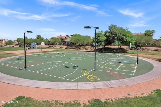 110 E Saddle Way, San Tan Valley, AZ 85143 - view of sport court featuring community basketball court