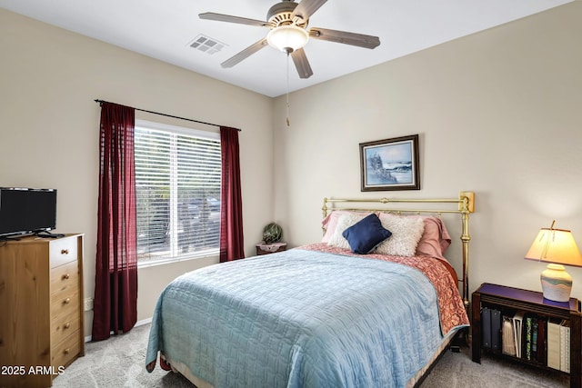 110 E Saddle Way, San Tan Valley, AZ 85143 - carpeted bedroom featuring baseboards and ceiling fan