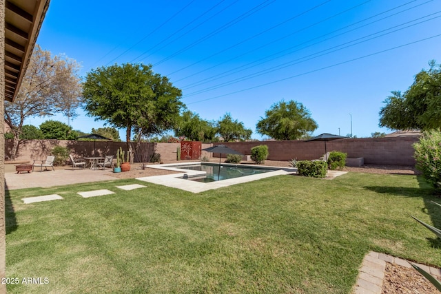 1405 E Aloe Dr, Chandler, AZ 85286 - view of yard featuring a patio area