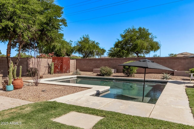 1405 E Aloe Dr, Chandler, AZ 85286 - view of swimming pool with a fenced backyard