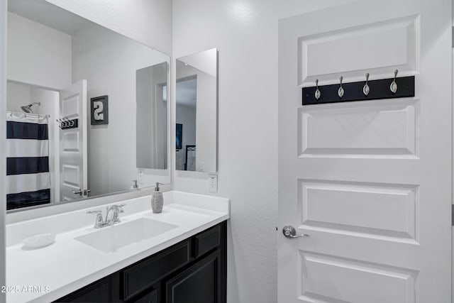 5223 S Axiom, Mesa, AZ 85212 - bathroom featuring vanity and a shower with shower curtain