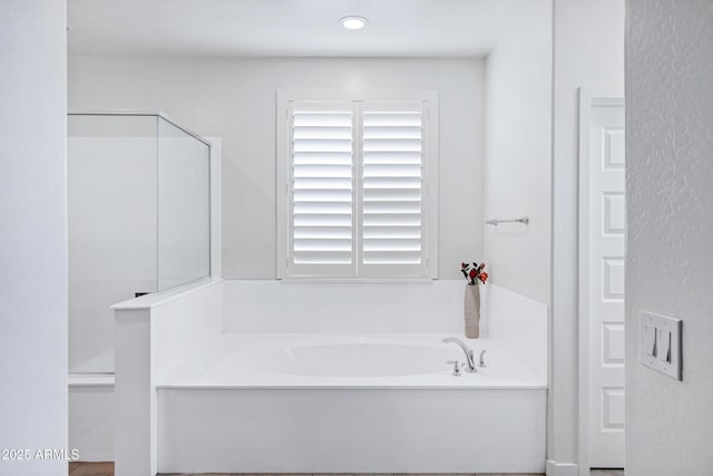 5223 S Axiom, Mesa, AZ 85212 - full bath with a bath, recessed lighting, and plenty of natural light