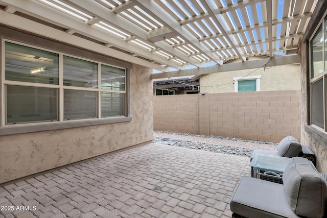 5223 S Axiom, Mesa, AZ 85212 - view of patio featuring a pergola