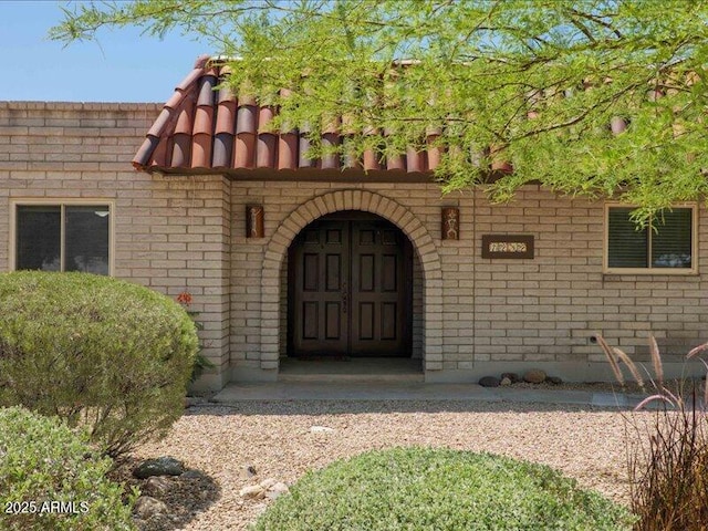 7232 N 22 Nd St, Phoenix, AZ 85020 - view of exterior entry with brick siding