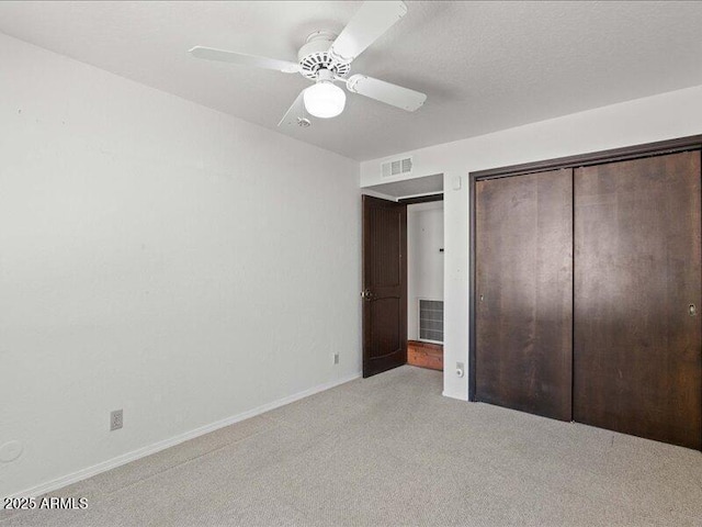 7232 N 22 Nd St, Phoenix, AZ 85020 - unfurnished bedroom featuring carpet flooring, a closet, baseboards, and ceiling fan
