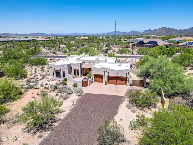 32826 N 54th St, Cave Creek, AZ 85331 - aerial view of property and surrounding area featuring mountains