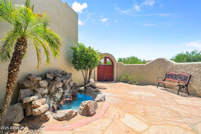32826 N 54th St, Cave Creek, AZ 85331 - view of patio with a gate
