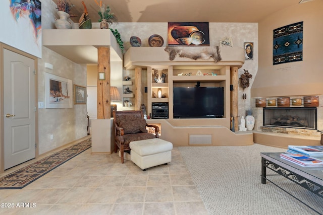 32826 N 54th St, Cave Creek, AZ 85331 - living room featuring tile patterned flooring