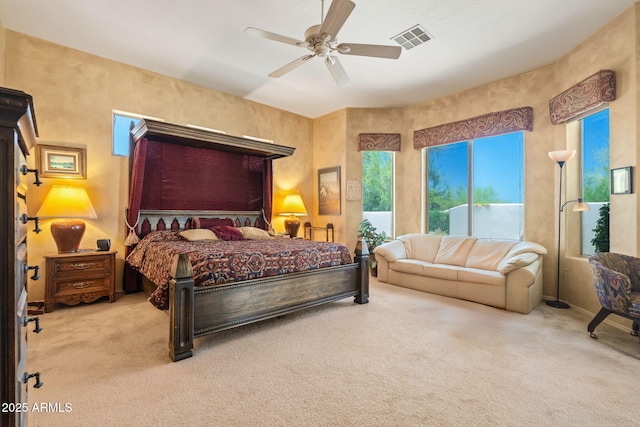 32826 N 54th St, Cave Creek, AZ 85331 - bedroom with carpet flooring and a ceiling fan