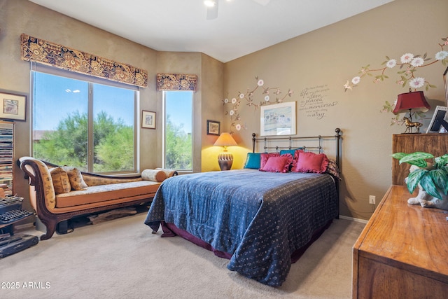32826 N 54th St, Cave Creek, AZ 85331 - carpeted bedroom with ceiling fan and baseboards
