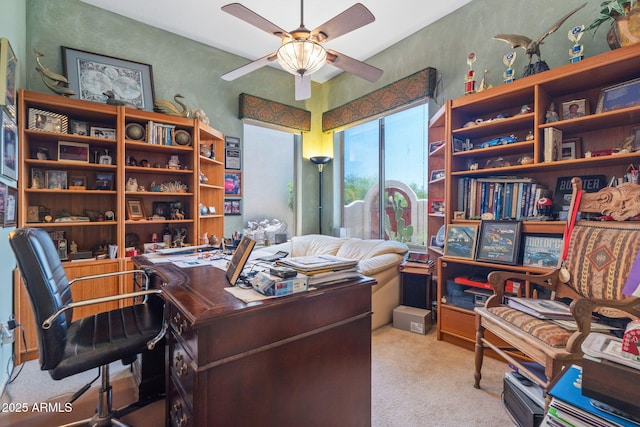 32826 N 54th St, Cave Creek, AZ 85331 - carpeted office space with ceiling fan