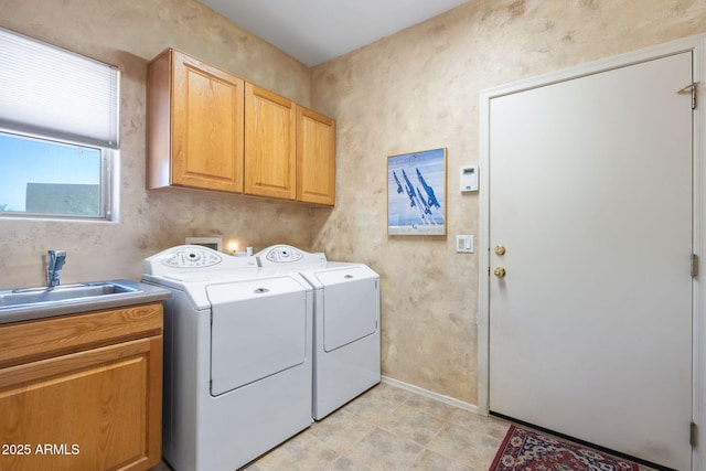 32826 N 54th St, Cave Creek, AZ 85331 - laundry area with cabinet space and washer and clothes dryer