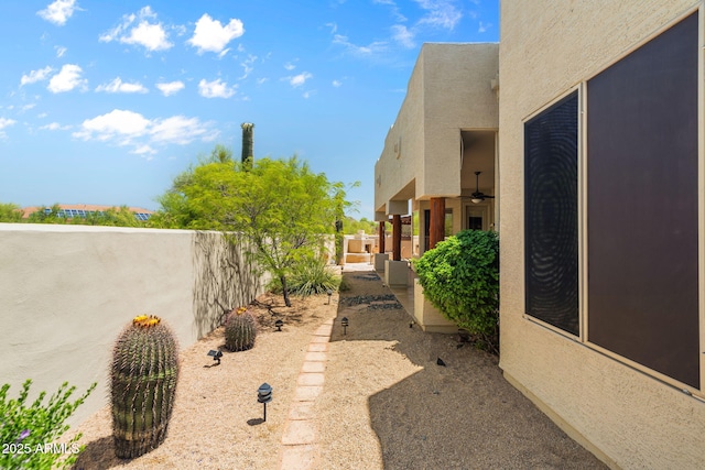 32826 N 54th St, Cave Creek, AZ 85331 - view of yard featuring ceiling fan