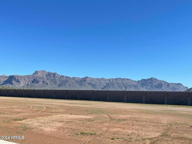 view of mountain feature