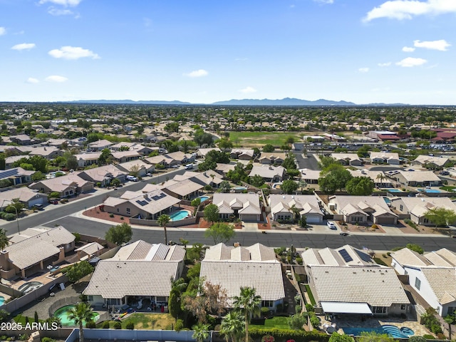 6920 W Via Montoya Dr, Glendale, AZ 85310 - drone / aerial view featuring a residential view and a mountain view