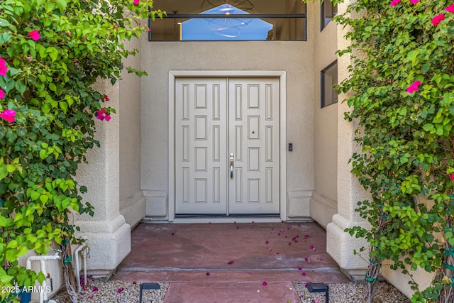 7439 E Beryl Ave, Scottsdale, AZ 85258 - entrance to property with stucco siding