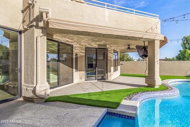 7439 E Beryl Ave, Scottsdale, AZ 85258 - back of property featuring a patio and stucco siding