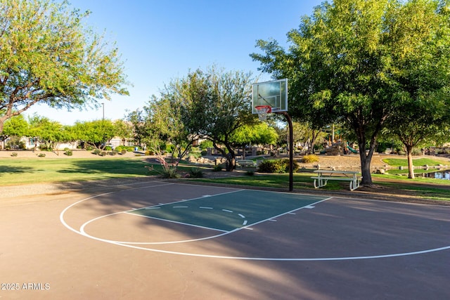 5212 S Seton Ct, Gilbert, AZ 85298 - view of sport court featuring community basketball court