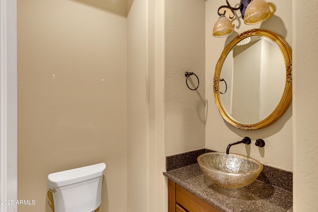1620 E Sattoo Way, Queen Creek, AZ 85140 - half bathroom with vanity and toilet