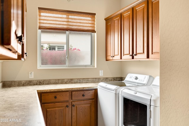 1620 E Sattoo Way, Queen Creek, AZ 85140 - laundry room featuring cabinet space and washing machine and dryer