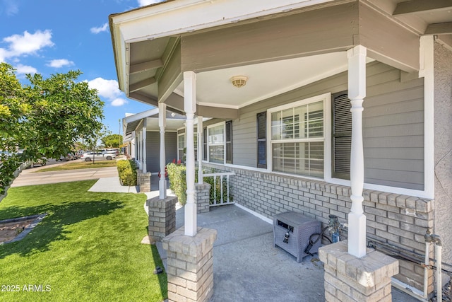 4116 E Downing St, Mesa, AZ 85205 - porch with a lawn