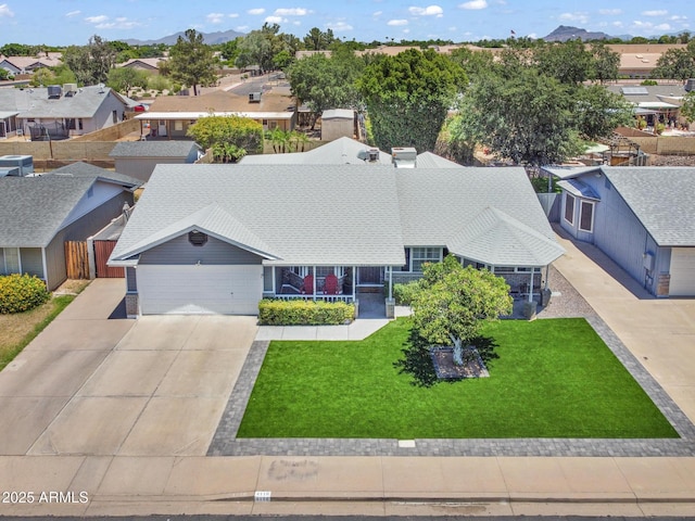4116 E Downing St, Mesa, AZ 85205 - aerial view of residential area