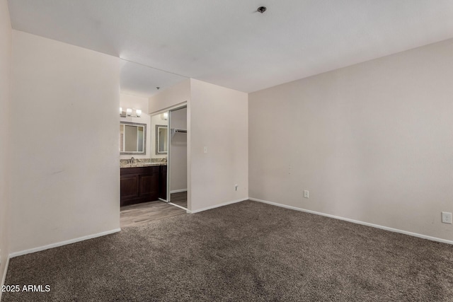 154 W 5th St Unit 210, Tempe, AZ 85281 - unfurnished bedroom with carpet flooring, connected bathroom, and a closet
