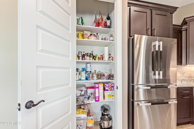 view of pantry