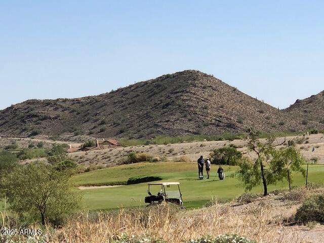 view of mountain feature