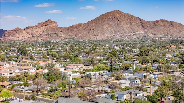 mountain view featuring a residential view