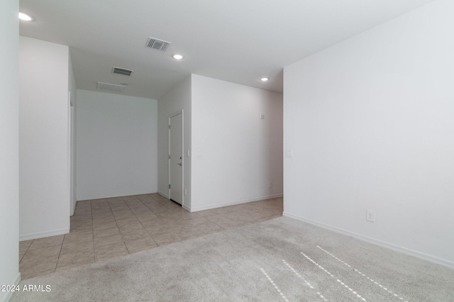 4702 S 109th Ave, Tolleson, AZ 85353 - unfurnished room featuring recessed lighting, carpet, visible vents, and baseboards
