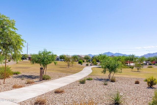 4702 S 109th Ave, Tolleson, AZ 85353 - view of property's community featuring a yard and a mountain view