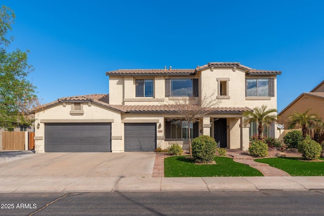 view of mediterranean / spanish-style home