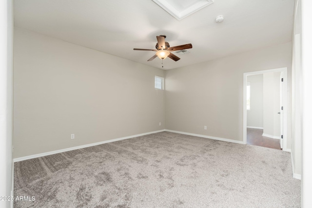 empty room with carpet floors