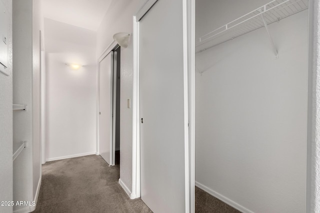 3434 E Baseline Rd Unit 216, Phoenix, AZ 85042 - corridor with carpet floors and baseboards