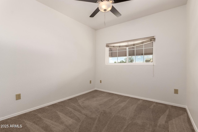 3434 E Baseline Rd Unit 216, Phoenix, AZ 85042 - carpeted spare room with a ceiling fan and baseboards