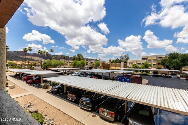 3434 E Baseline Rd Unit 216, Phoenix, AZ 85042 - partially covered parking lot with a mountain view and a residential view