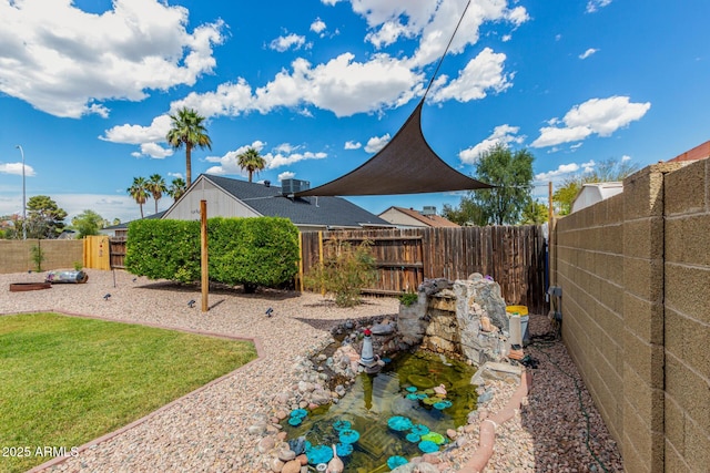 5601 W Whitten St, Chandler, AZ 85226 - view of yard with a fenced backyard