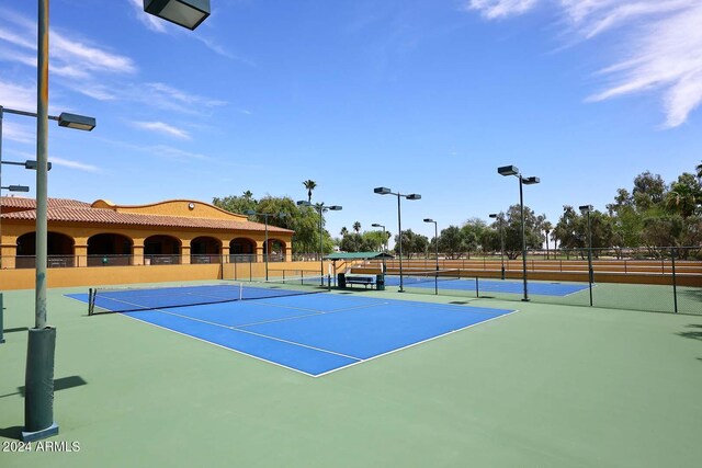 view of sport court