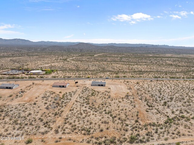 34256 S State Route 89th Hwy, Wickenburg, AZ 85390 - view of rural area with a desert landscape and a mountainous background