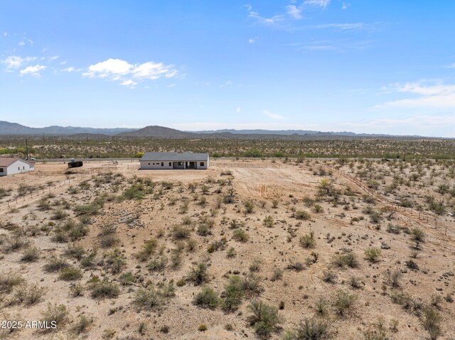 34256 S State Route 89th Hwy, Wickenburg, AZ 85390 - view of mountain backdrop with a desert landscape and rural landscape