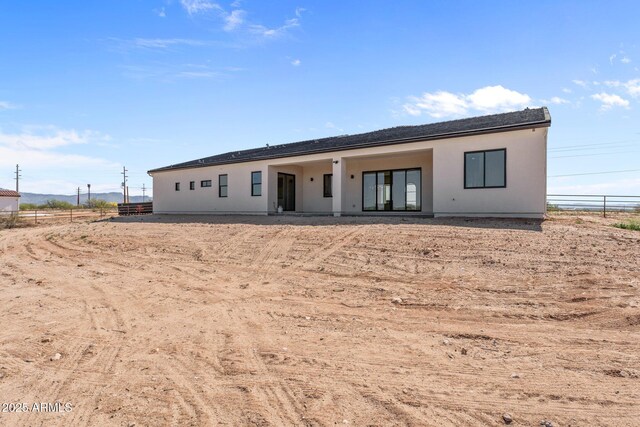 34256 S State Route 89th Hwy, Wickenburg, AZ 85390 - back of property with stucco siding