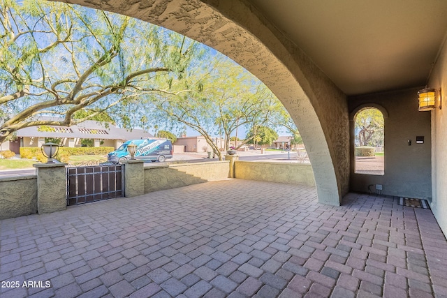 view of patio