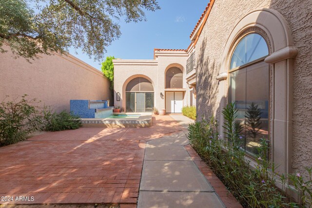 view of patio