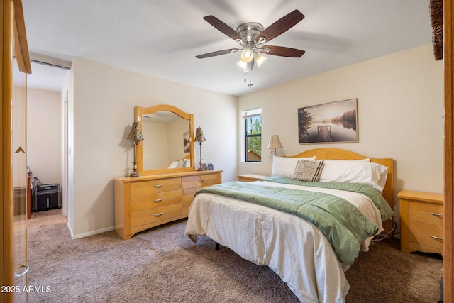 3384 Turkey Run, Overgaard, AZ 85933 - bedroom featuring carpet flooring and ceiling fan